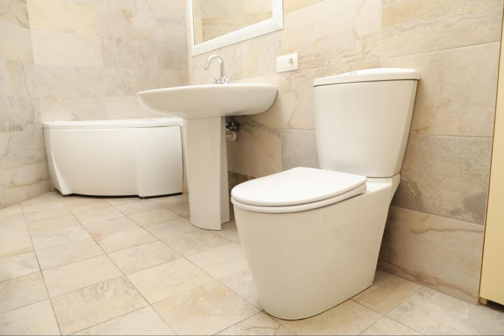 neutral bathroom